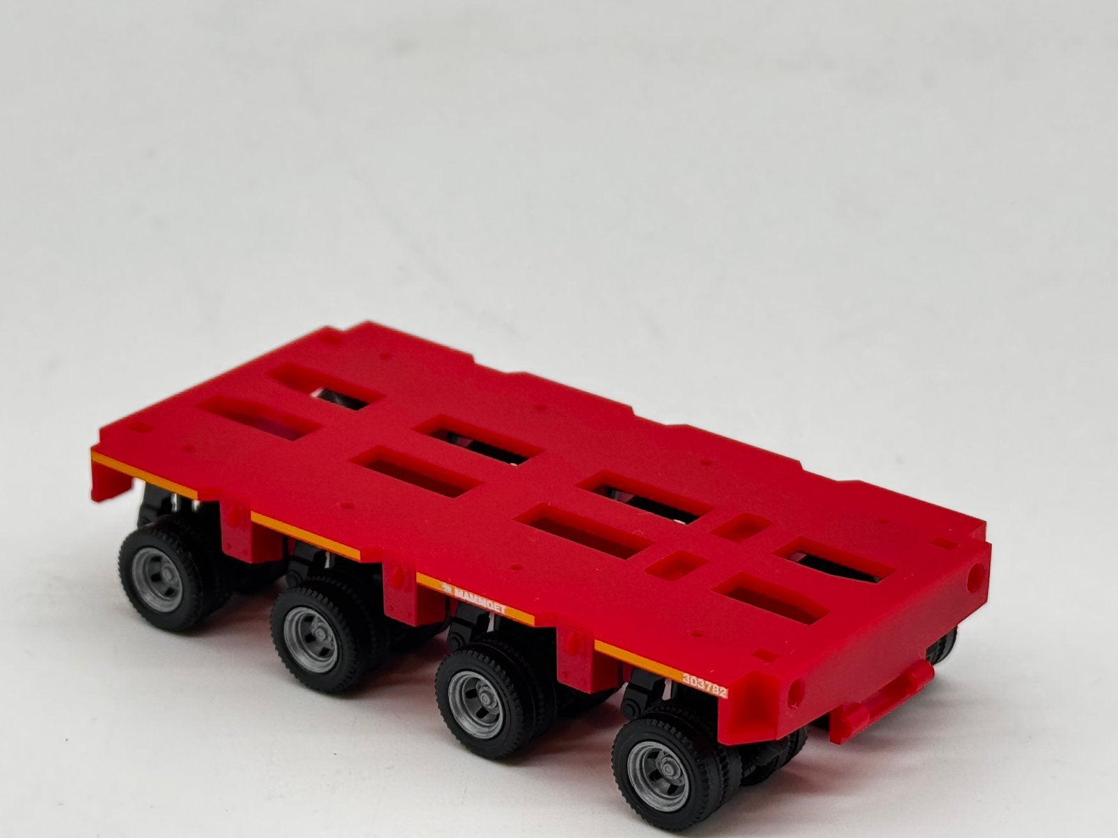 HERPA 4 assige SCHEUERLE MODULE MAMMOET LADING UITBREIDING, ., Nieuw, Ophalen of Verzenden, Bus of Vrachtwagen