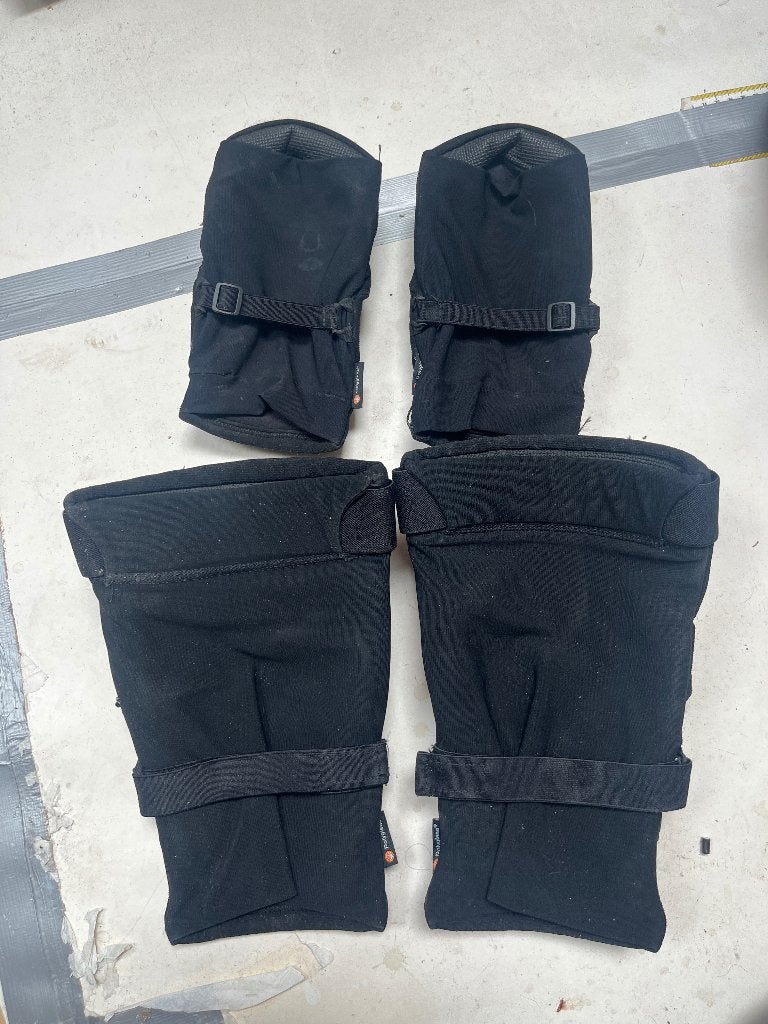 POC knie elleboog beschermers, Ophalen, Gebruikt, Bovenkleding