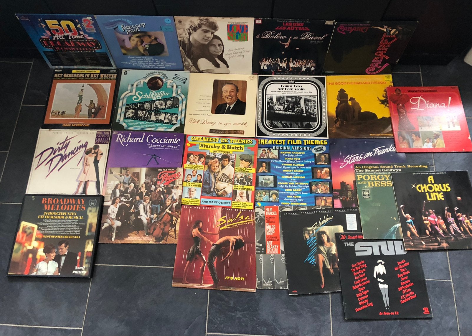 Filmmuziek, soundtracks, TV Themes 26 lp’s, Ophalen, Gebruikt, 12 inch
