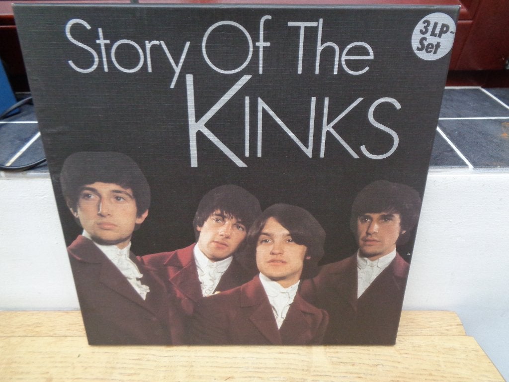 Kinks 3-LP BOX "Story of the Kinks" [Portugal-1985], Boxset, Gebruikt, Overige formaten, Boxset