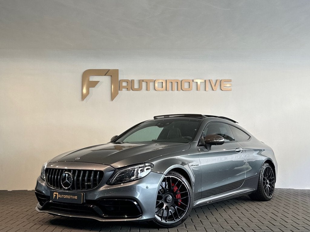 Mercedes-Benz C-klasse Coupé AMG 63 S Premium+ Pano|Kuip|Bu, Auto's, Mercedes-Benz, Automaat, Achterwielaandrijving, Gebruikt