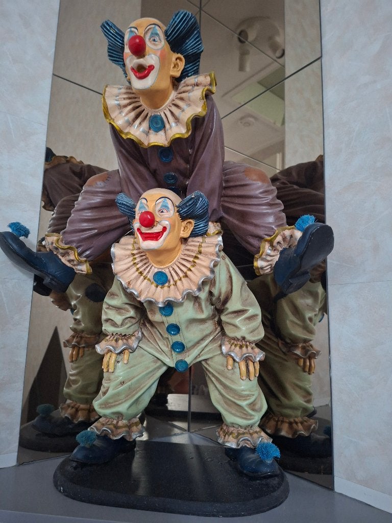 Grote Clown Beeld - Jun Asilo 1996, Ophalen, Zo goed als nieuw, Fantasy
