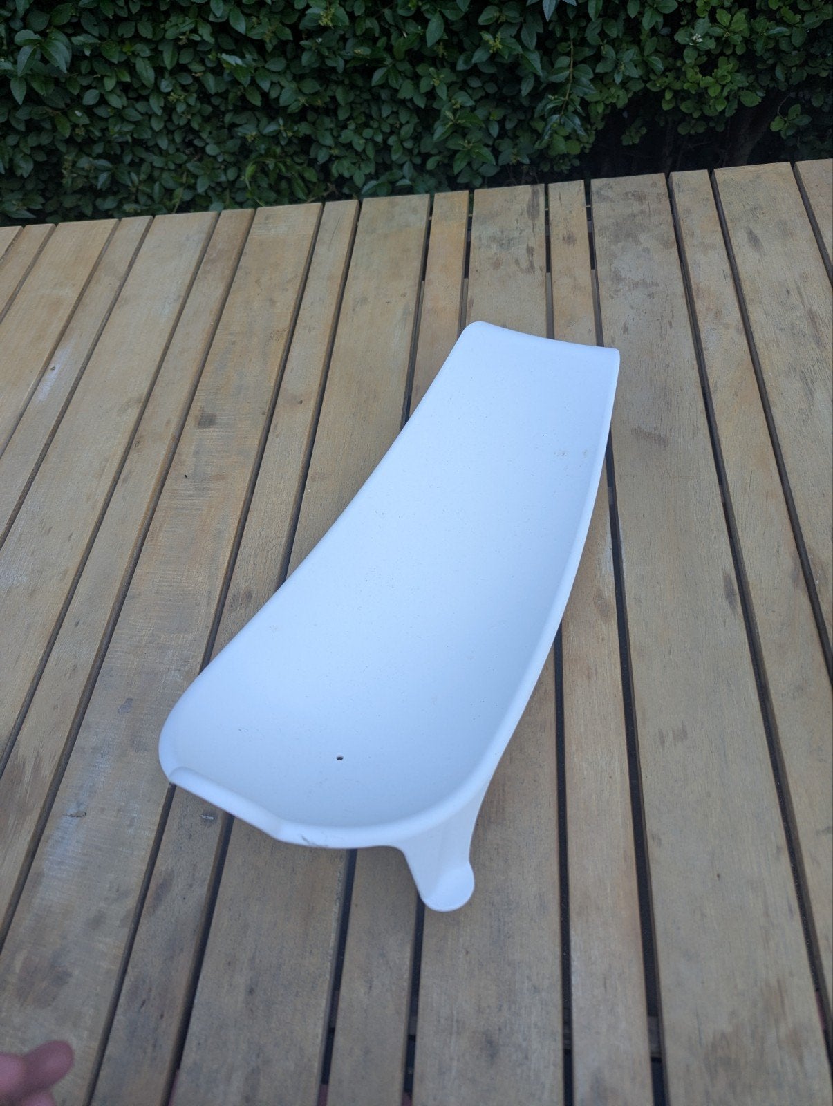 Stokke babyschaal voor badje, Ophalen