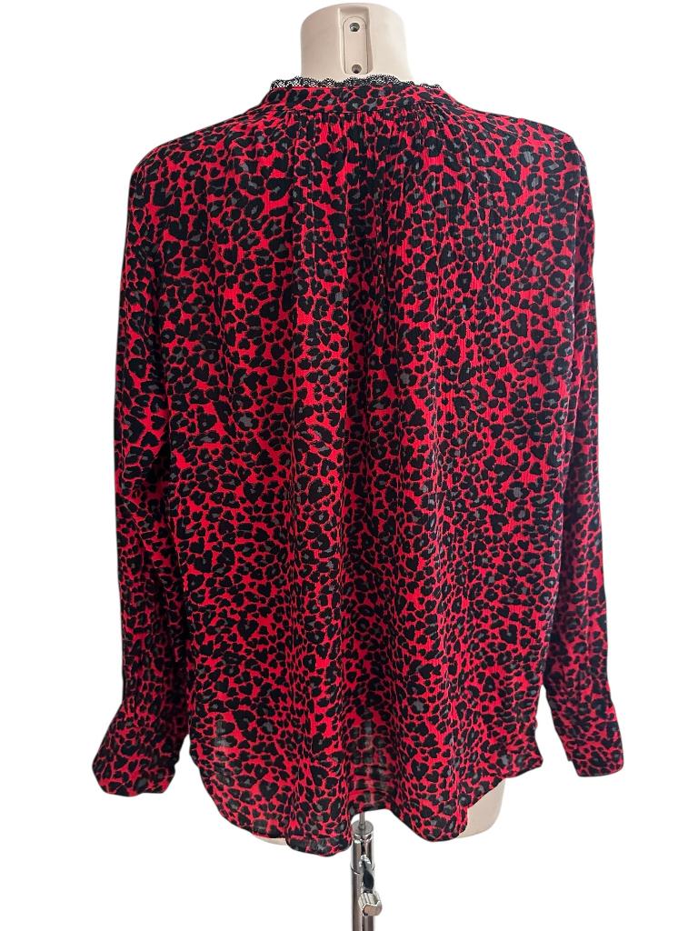 Zadig & Voltaire blouse M, Zwart, Ophalen of Verzenden, Zo goed als nieuw, Boven de knie