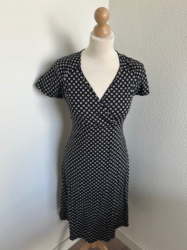 King Louie maat XL zwart wit crossdress jurkje 2261