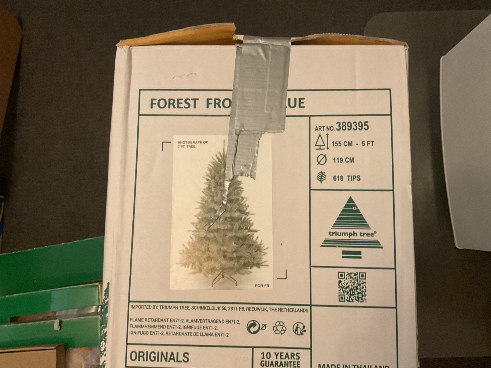 Kerstboom, Diversen, Ophalen, Gebruikt