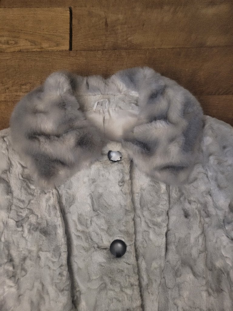 Imitatie bontjas vintage S/M, Maat 38/40 (M), Heikant 21 Kaatsheuvel, Belle Vieille Brocante, Ophalen of Verzenden