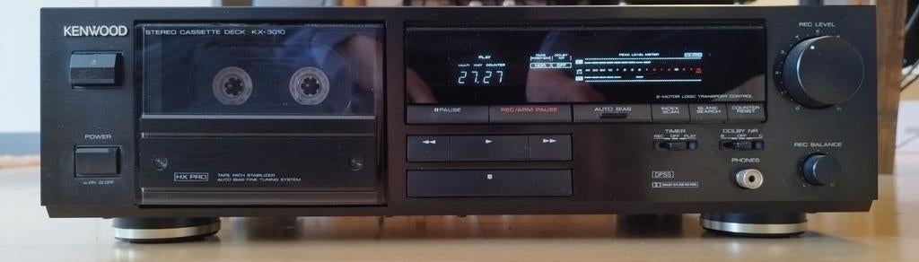 Kenwood KX-3010 cassettedeck, Ophalen of Verzenden, Enkel, Kenwood, Tiptoetsen