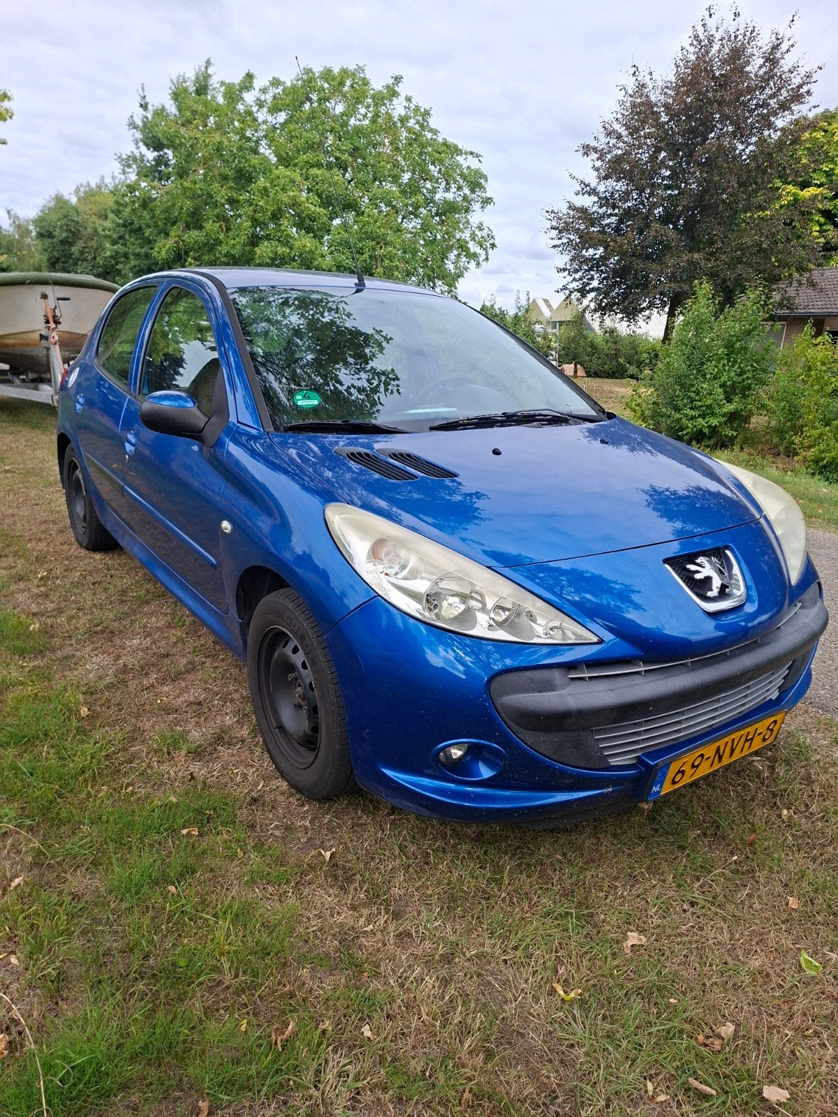 Peugeot 206+ 1.4 5D 2010 Blauw NIEUWE APK, Auto's, Peugeot, 206+, Stof, 1360 cc, 31 €/maand