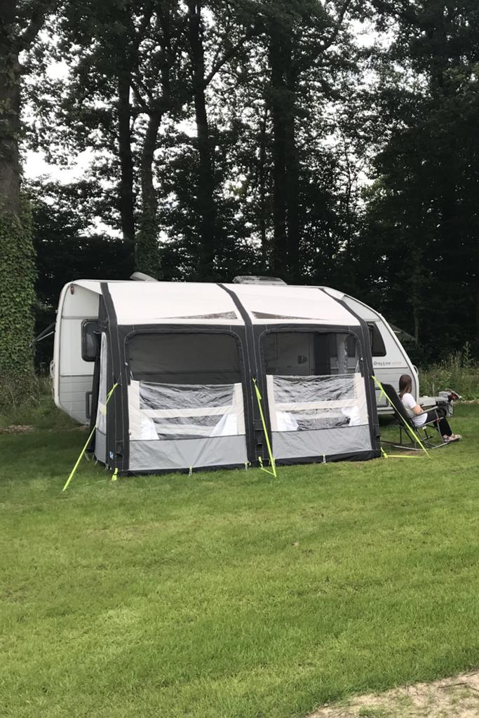 Kampa tent Rally Air Pro 330, Ophalen, Gebruikt, Tot en met 4