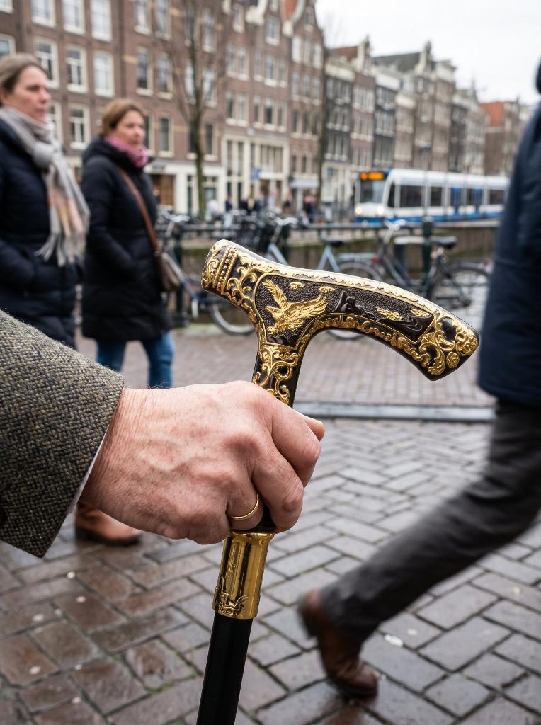 Luxe Wandelstok "Majestueuze Adelaar", 6717LN, Nieuw, Loophulp@outlook.com, Verzenden