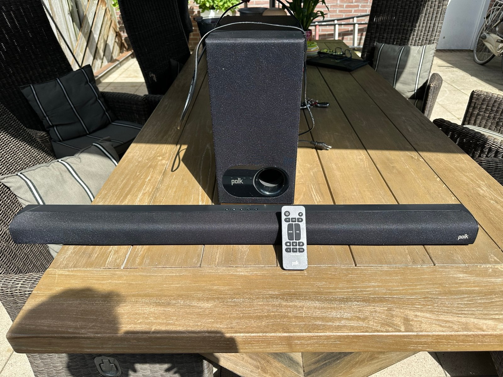 Polk Signa S2 Soundbar met draadloze subwoofer, Ophalen of Verzenden, Bluetooth, Zo goed als nieuw