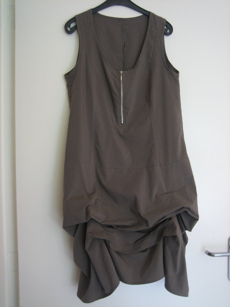 Speels grijs-groen jurkje of tuniek MS MODE 38 snazzeys, Ophalen of Verzenden, Zo goed als nieuw, MS Mode, Maat 38/40 (M)