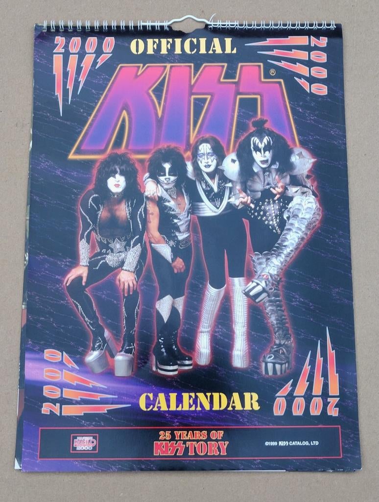 Kiss kalender, Ophalen of Verzenden