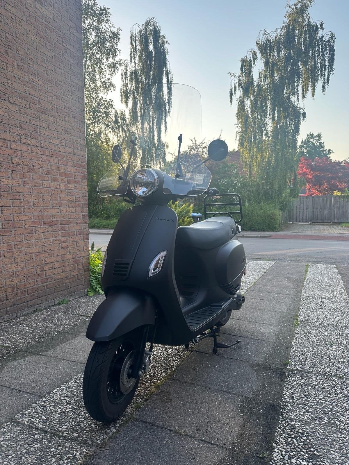 La Souris Scooter Mat Zwart - Inclusief Accessoires, Ophalen, Zo goed als nieuw, Benzine, Overige merken