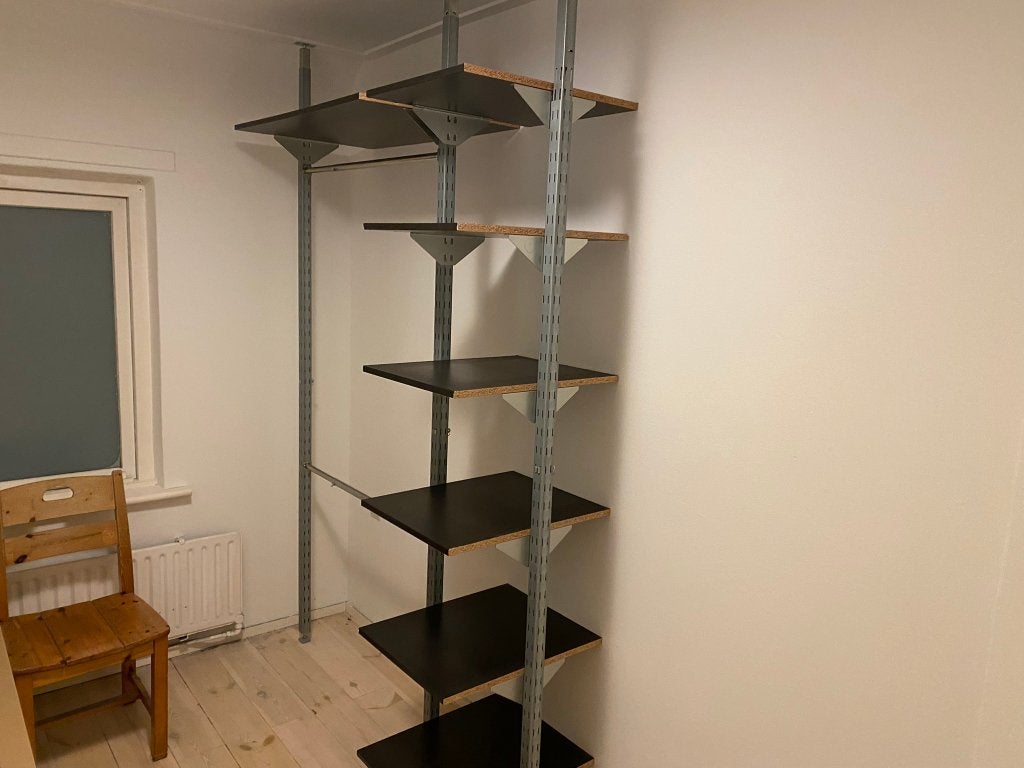 IKEA Kledingkast/Stellingkast (Broder), Huis en Inrichting, Ophalen, Gebruikt