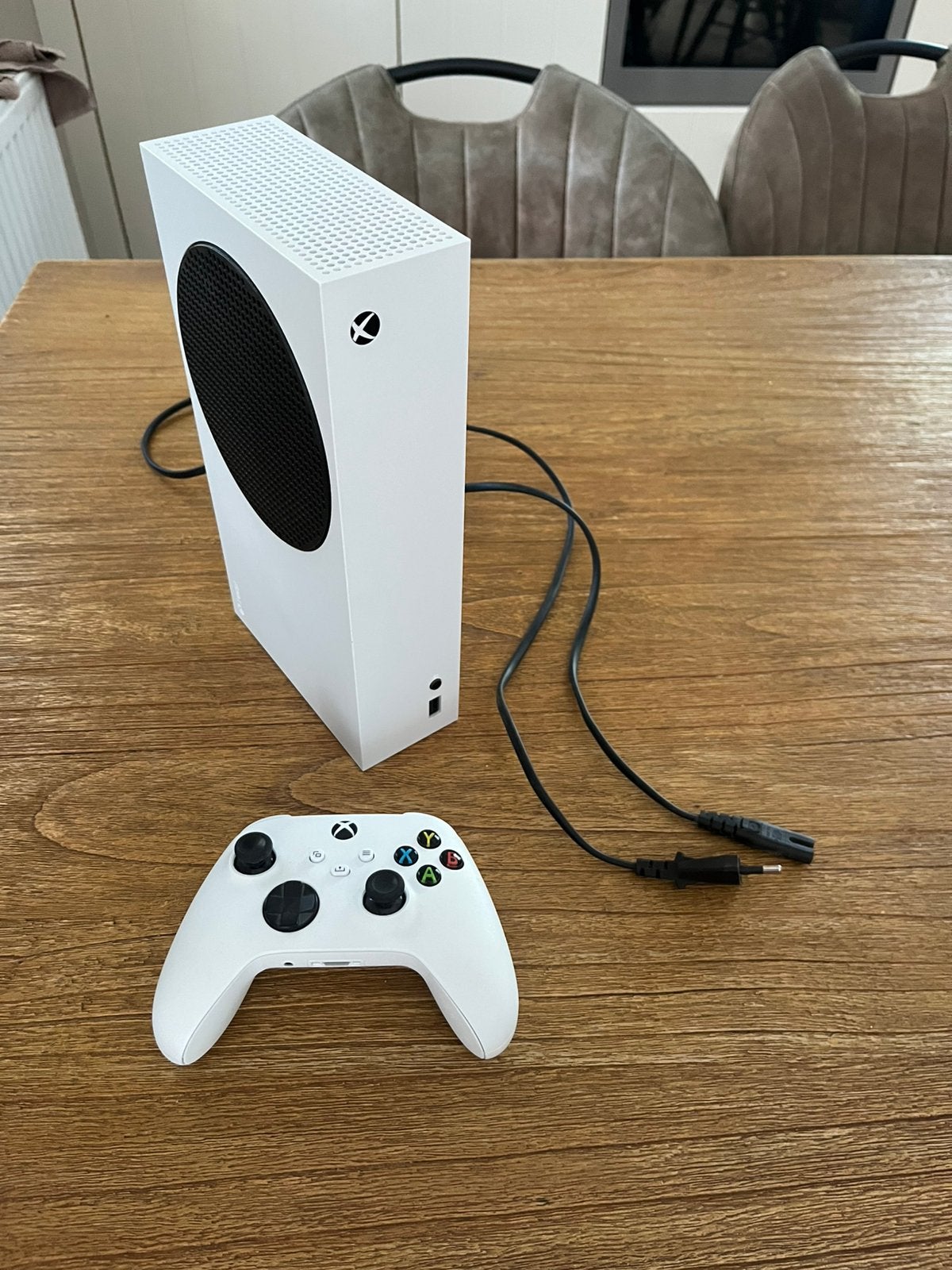 Xbox Series S met Witte Xbox Controller, Spelcomputers en Games, Spelcomputers | Xbox Series X en S, Ophalen, Zo goed als nieuw