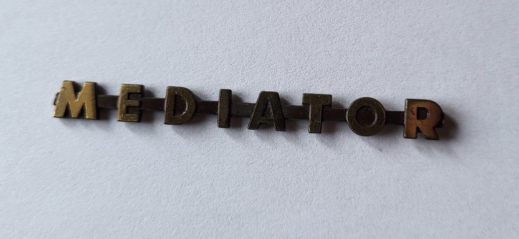 Mediator Philips Radio embleem schildje logo E, Ophalen of Verzenden
