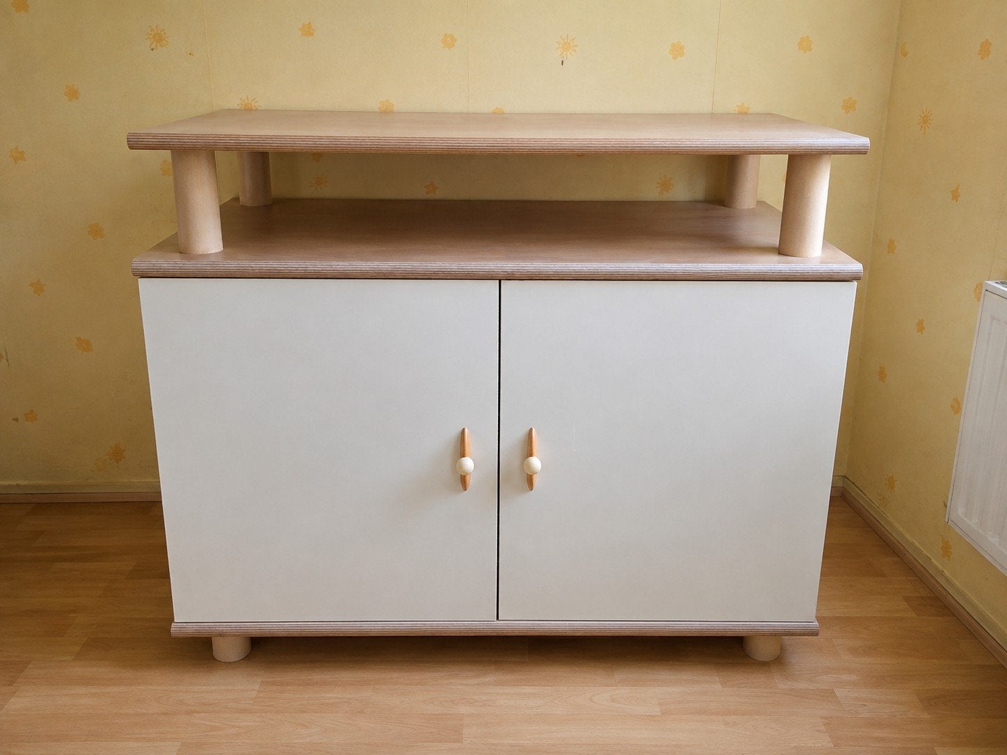 Foto 3 van Babybedje met commode (1999) - zo goed als nieuw