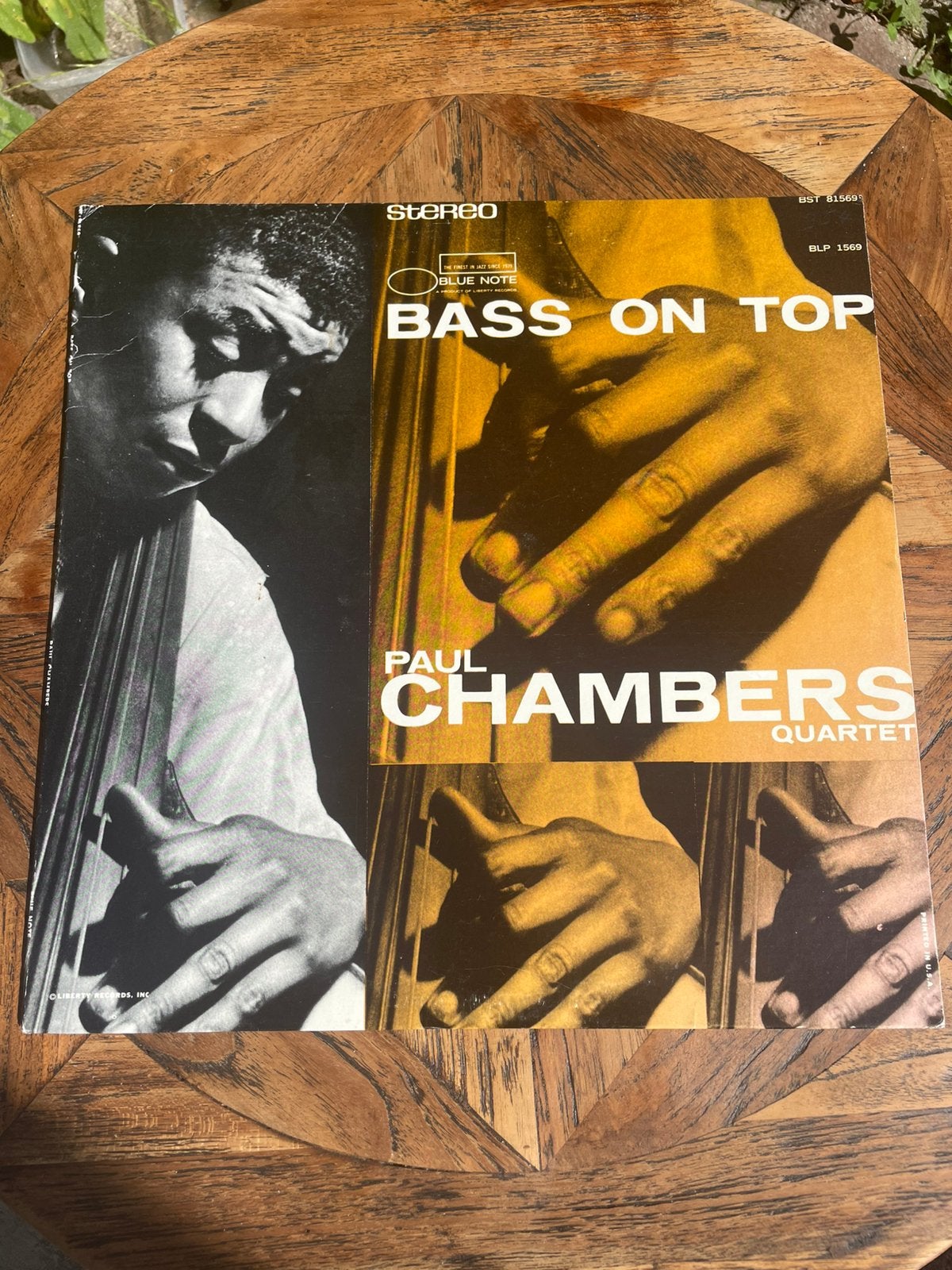Paul Chambers - bass on top Bluenote, 1980 tot heden, Ophalen of Verzenden, Zo goed als nieuw, 12 inch
