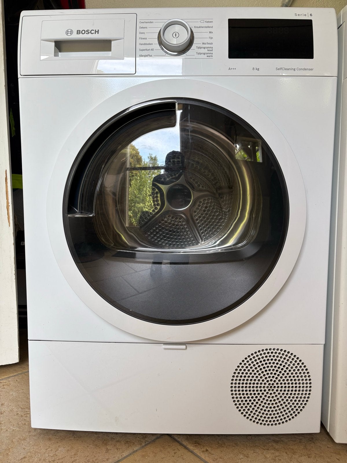Bosch Serie 6 SelfCleaning Condenser droger A+++ 8 kg, Ophalen, 8 tot 10 kg, Zo goed als nieuw, Voorlader