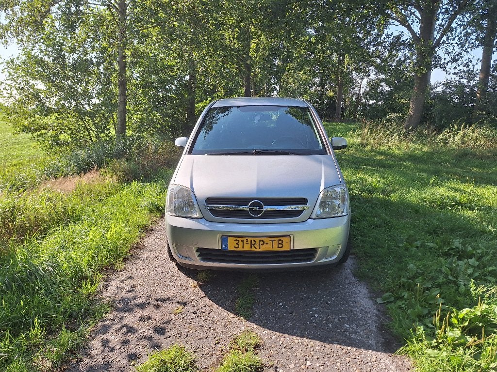 Opel Meriva 1.8 16V 2005 Grijs, Auto's, Opel, 1280 kg, 4 cilinders, 1796 cc, Origineel Nederlands