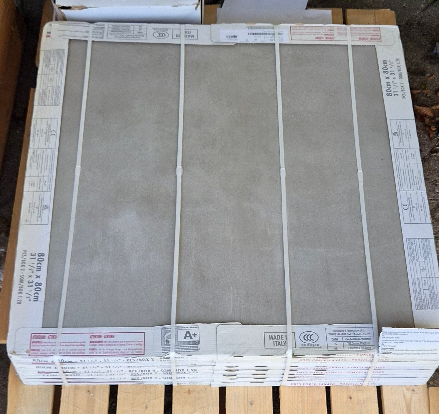 Nieuwe Vloertegels 80x80 cm - Made in Italy, Ophalen, 60 cm of meer, Overige typen, Nieuw