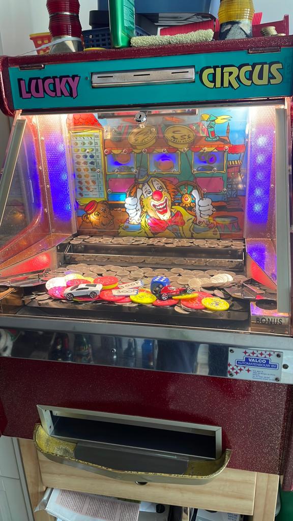 Lucky Circus Valco, Overige munten, Ophalen, Gebruikt, Met sleutels