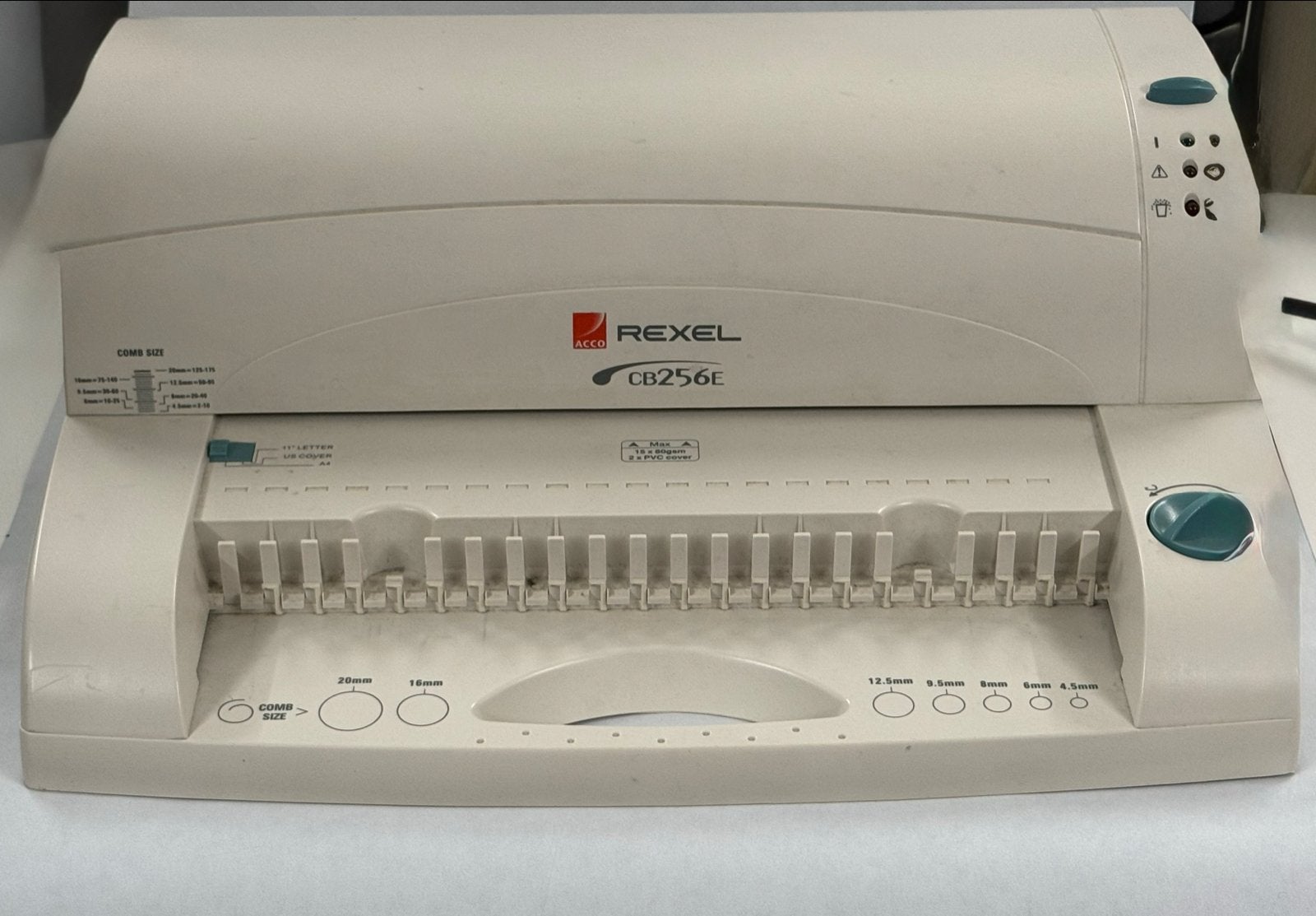 Rexel CB256E Elektrische Bindmachine, Diversen, Ophalen of Verzenden, Gebruikt