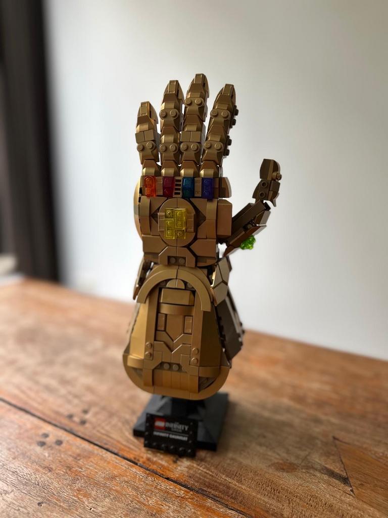 LEGO Marvel Infinity Gauntlet 76191 - Thanos Handschoen, Marvel, Lego, Ophalen of Verzenden, Zo goed als nieuw