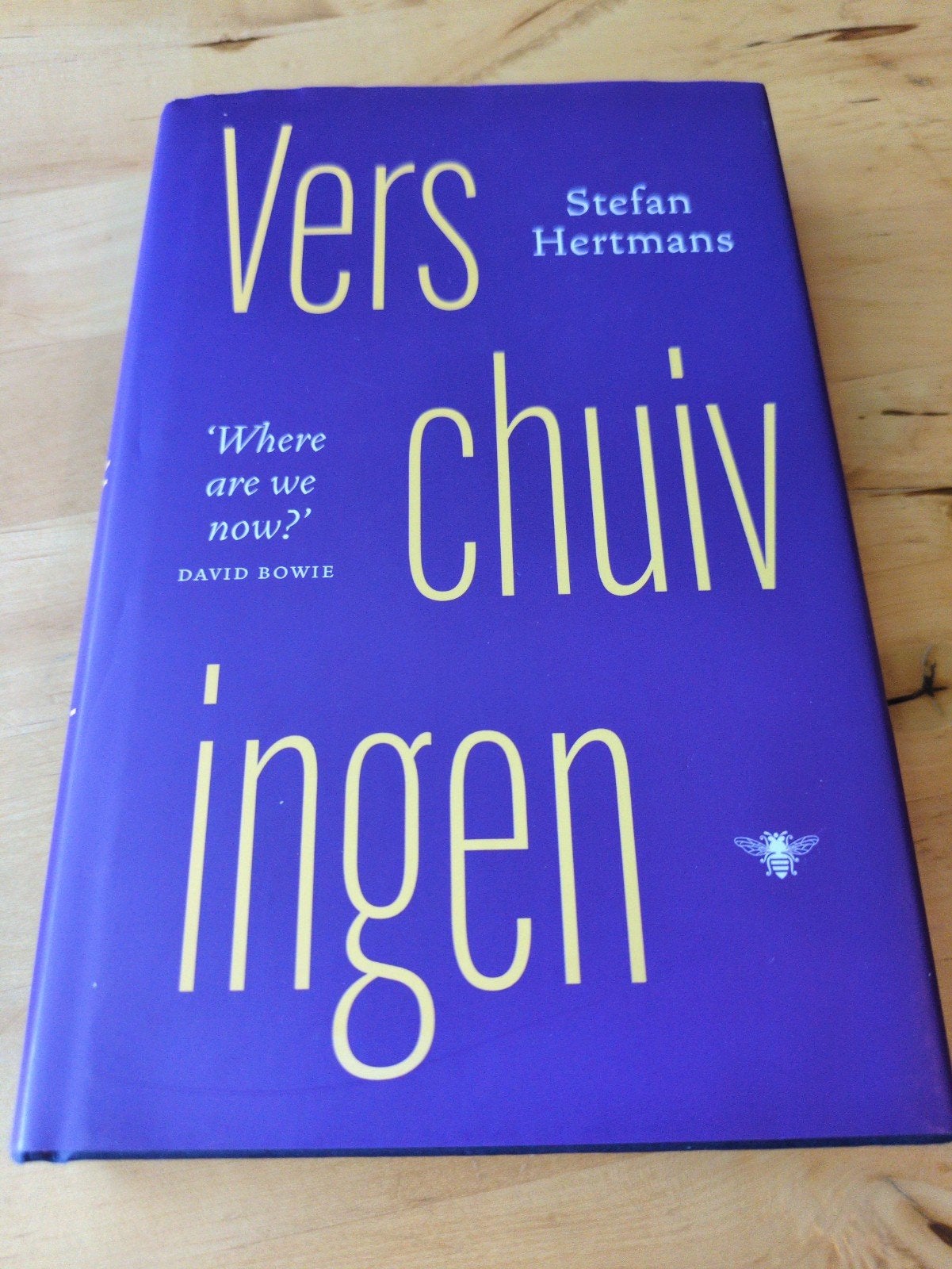 Verschuivingen - Stefan Hertmans (David Bowie), Ophalen of Verzenden, Zo goed als nieuw, Stefan Hertmans, België