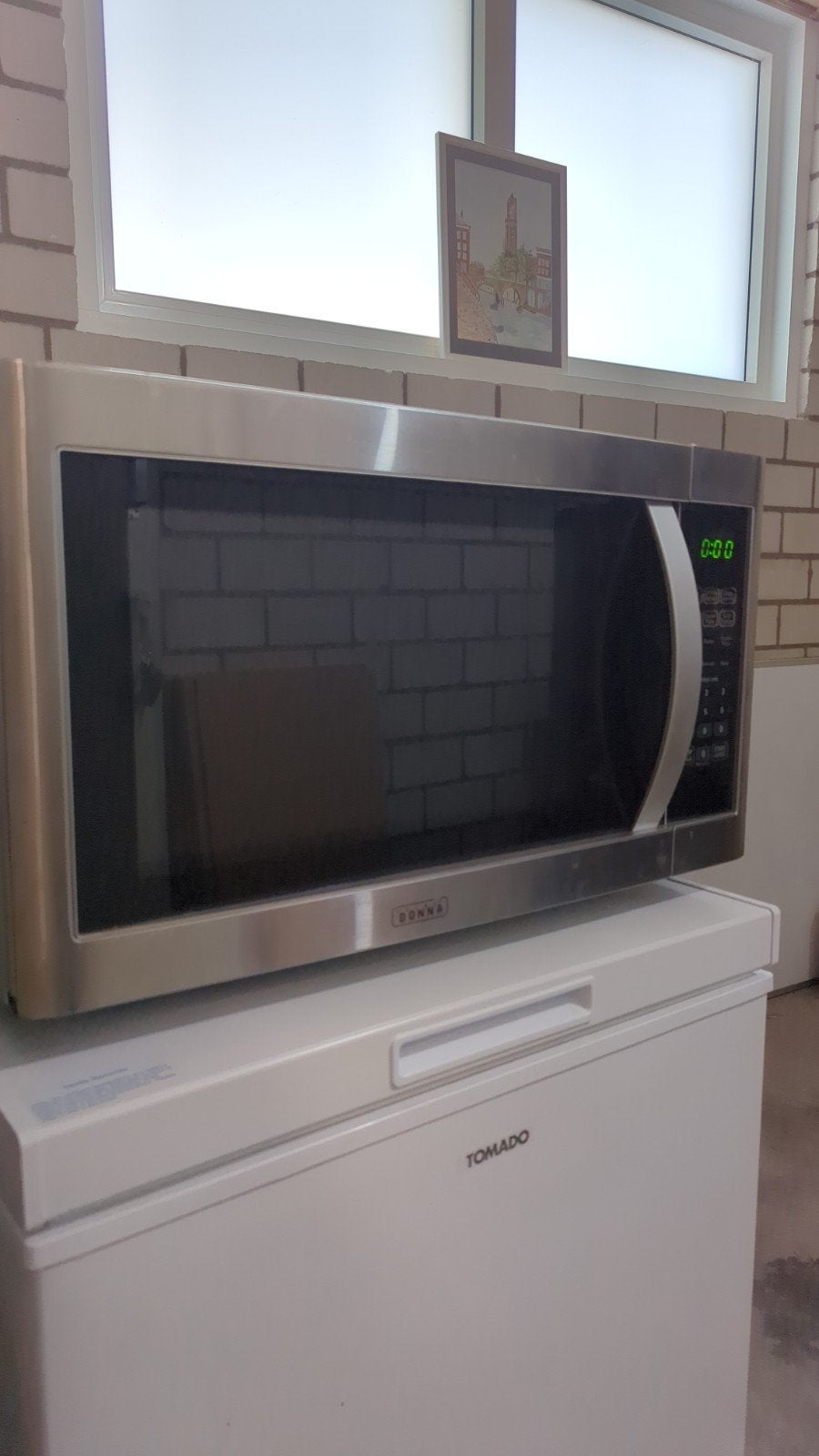 Combi-Magnetron van Prima Donna (Sligro), Witgoed en Apparatuur, Magnetrons, Gebruikt, Vrijstaand, Combimagnetron, 45 tot 60 cm