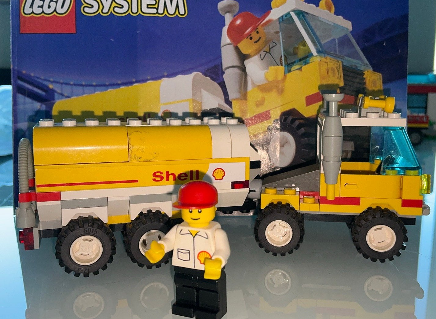 Lego Shell 1252, 1254, 1255, 1256, Ophalen of Verzenden, Zo goed als nieuw