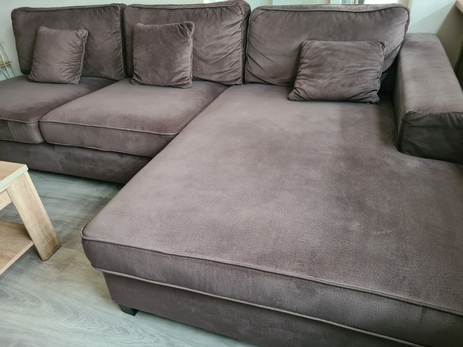 Comfortabele hoekbank - 280x175 cm, Ophalen, 250 tot 300 cm, Gebruikt, Hoekbank