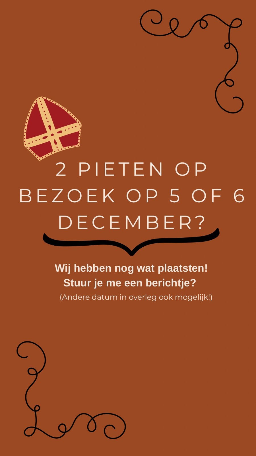 Pietenbezoek, Ophalen, Zo goed als nieuw