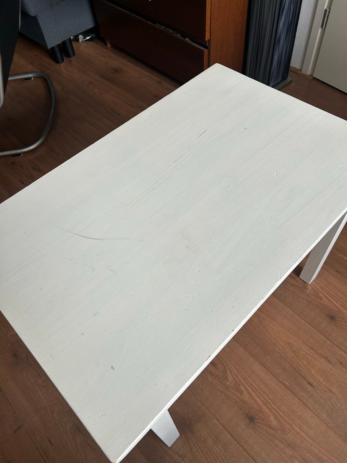 IKEA SUNDVIK Kindertafel wit, 76x50 cm, Kinderen en Baby's, Kinderkamer | Tafels en Stoelen, Ophalen, Gebruikt, Tafel(s)