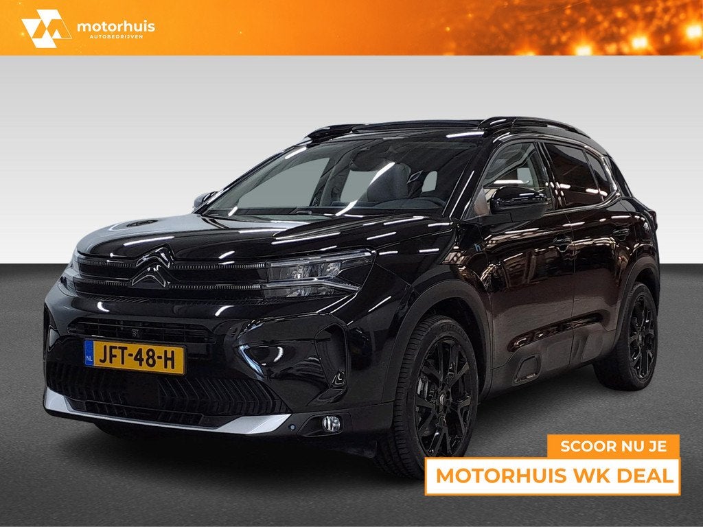 Citroën C5 Aircross 1.6 HYBRID 180PK PHEV MAX NAVI TEL CAME, Automaat, Parkeersensor, Gebruikt, 181 pk