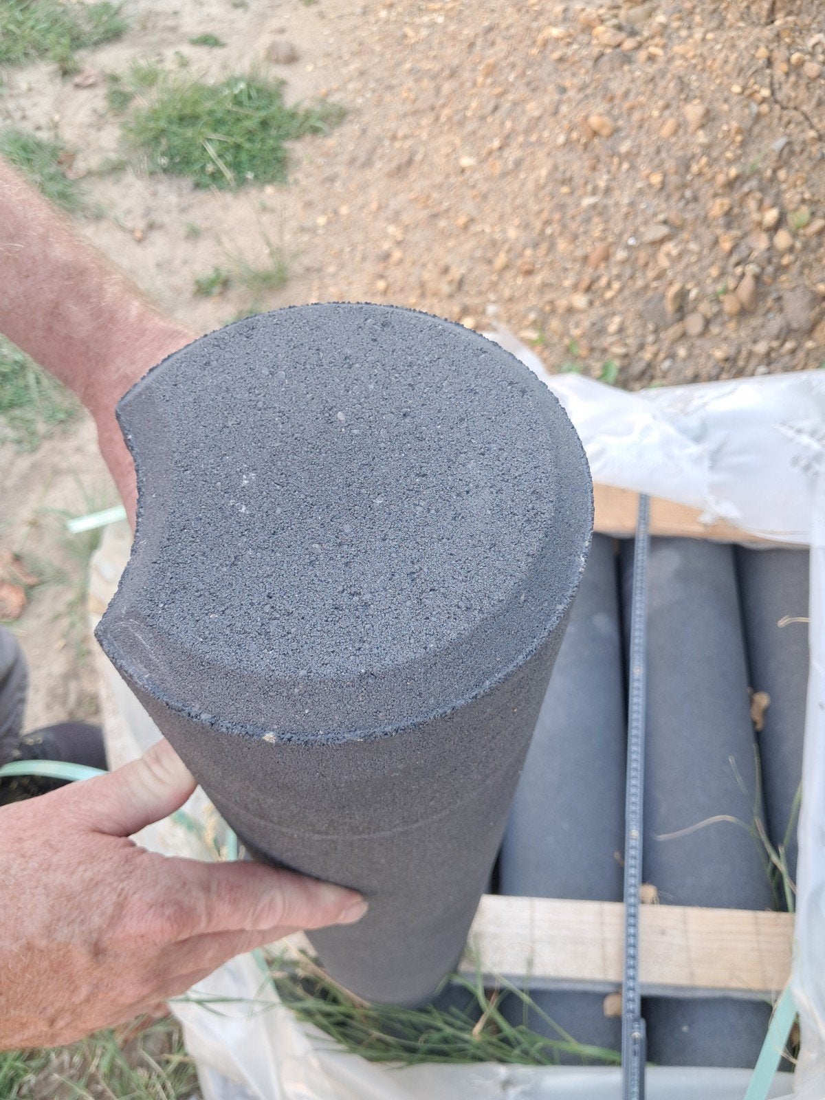 Palissades beton 6 stuks GRATIS, Ophalen, Overige typen, Nieuw, 50 cm of meer
