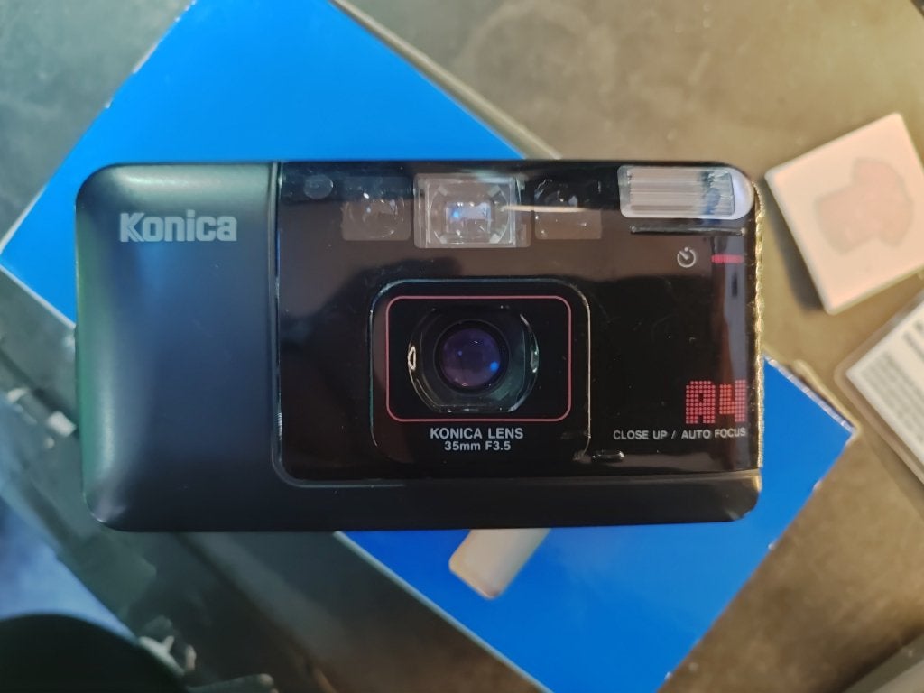 Konica A4, Ophalen of Verzenden, Zo goed als nieuw, Compact, Konica