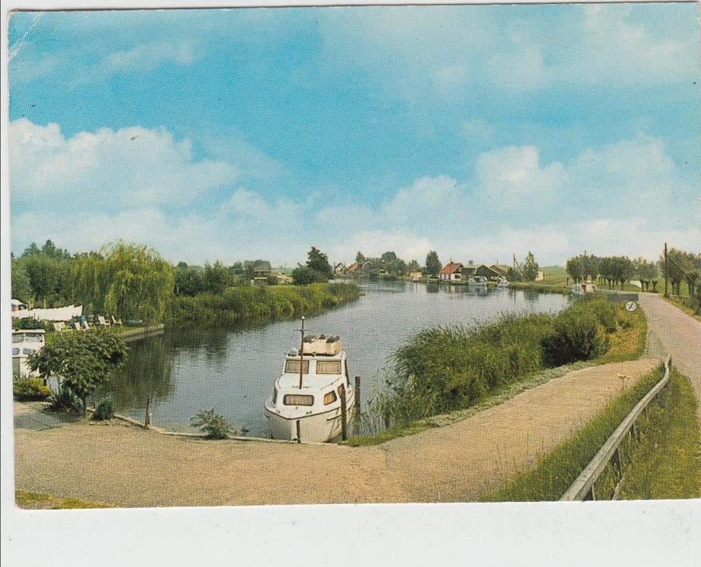 Groot Ammers De Boezem Gelopen 1980, Verzenden, 1980 tot heden, Gelopen, Zuid-Holland