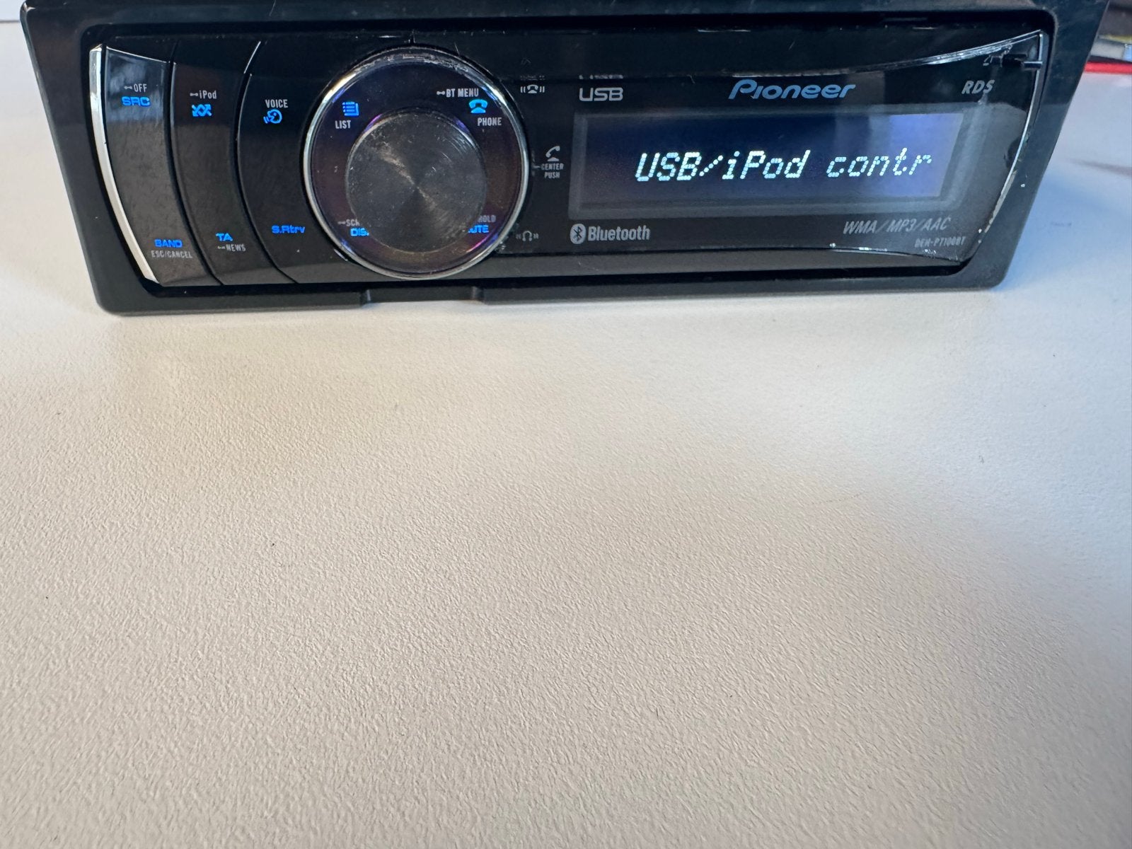 Pioneer DEH-P7100BT Autoradio met Bluetooth en USB, Ophalen of Verzenden, Zo goed als nieuw