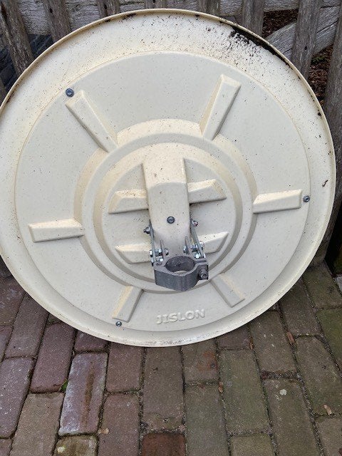 JISLON verkeersspiegel, Ophalen, Gebruikt, Rond, Minder dan 100 cm