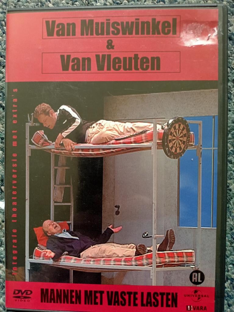 Mannen met vaste Lasten - van Muiswinkel en van Vleuten, Alle leeftijden, Ophalen of Verzenden, Zo goed als nieuw, Stand-up of Theatershow
