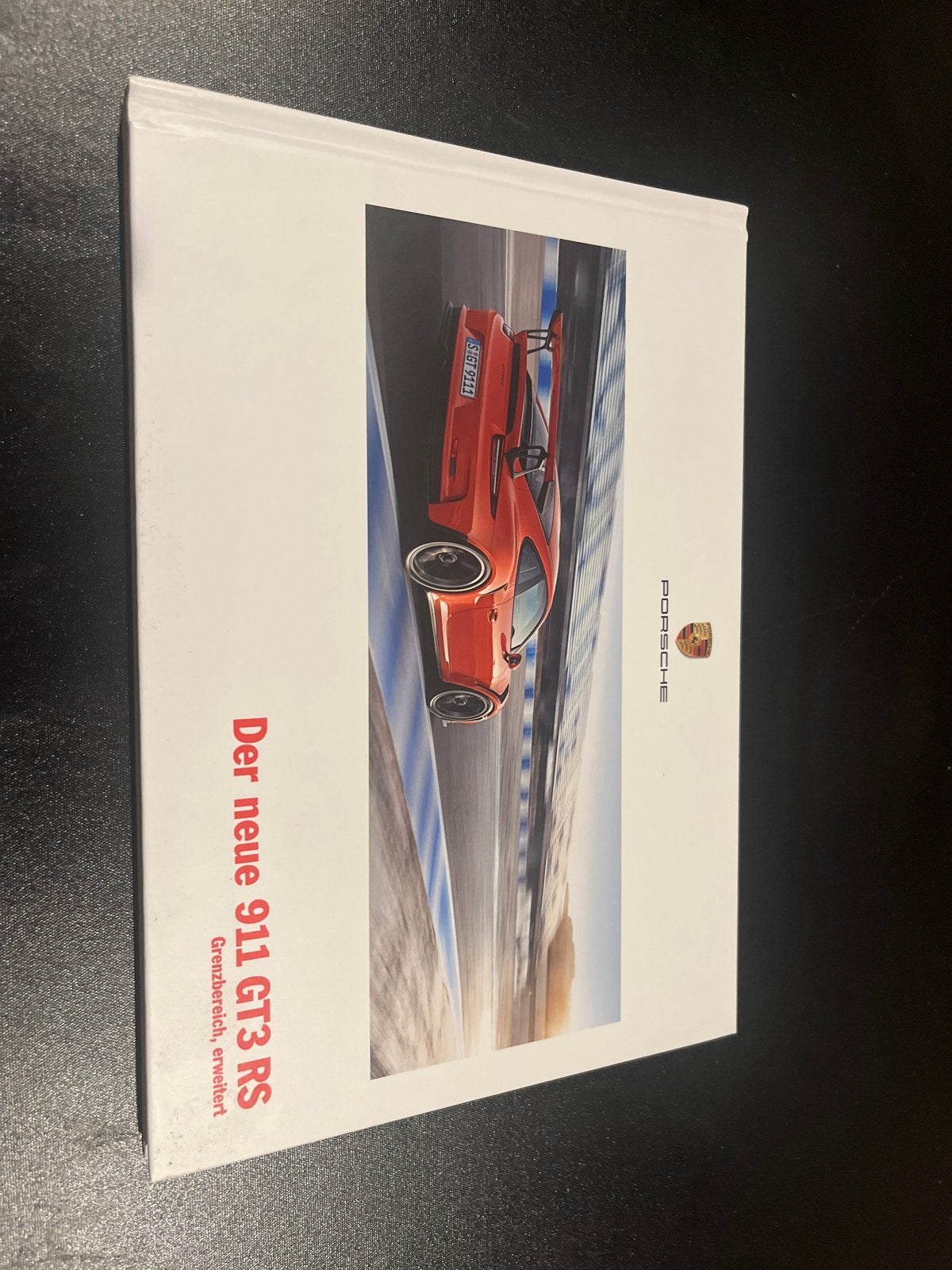 Porsche 911 GT3 RS Catalogus Duitstalig 2016, Ophalen of Verzenden, Zo goed als nieuw, Porsche