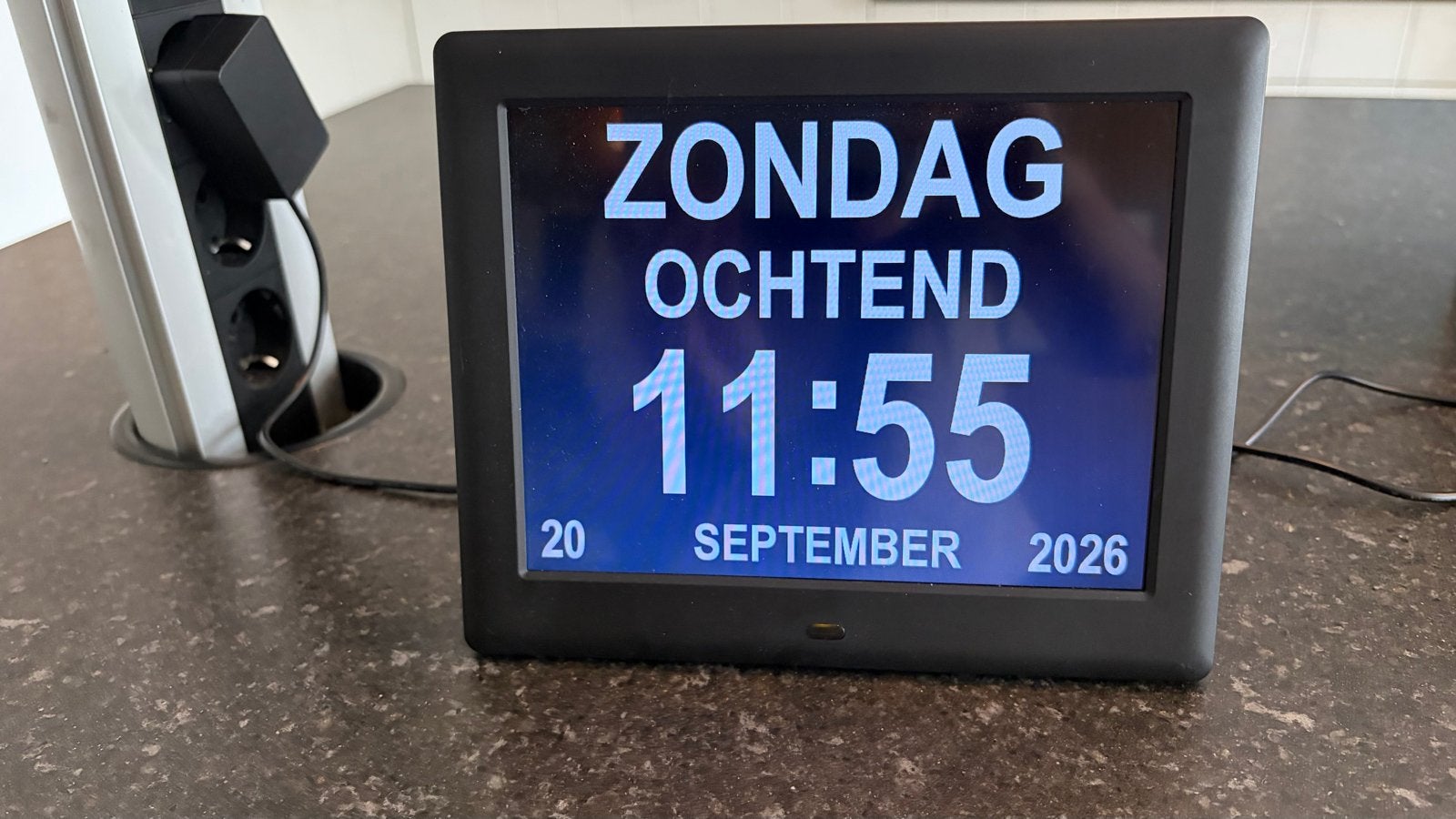 Digitale kalender dagklok - Ideaal voor senioren, Audio, Tv en Foto, Overige merken, Ophalen of Verzenden, Zo goed als nieuw, Minder dan 1 GB