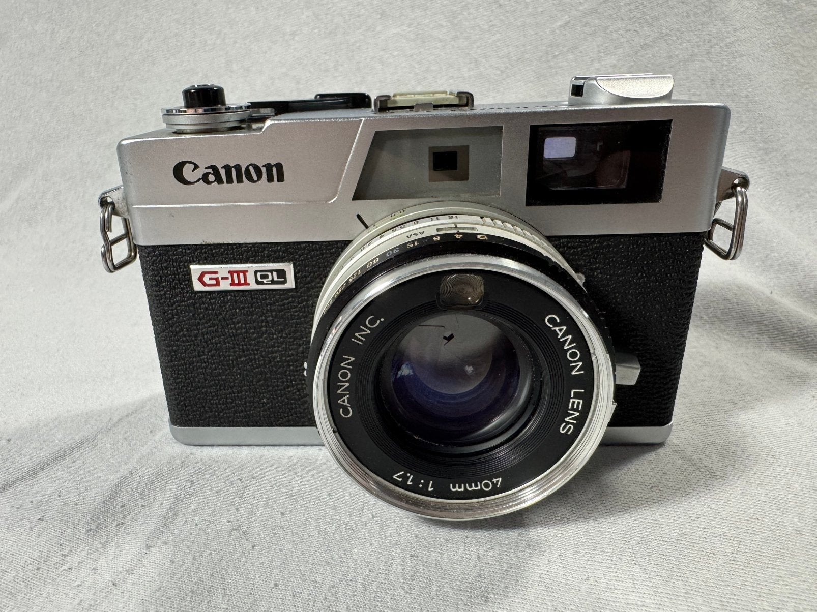 Canon Canonet QL17 G-III (G-3) QL, Audio, Tv en Foto, Ophalen of Verzenden, Gebruikt, Compact, Canon