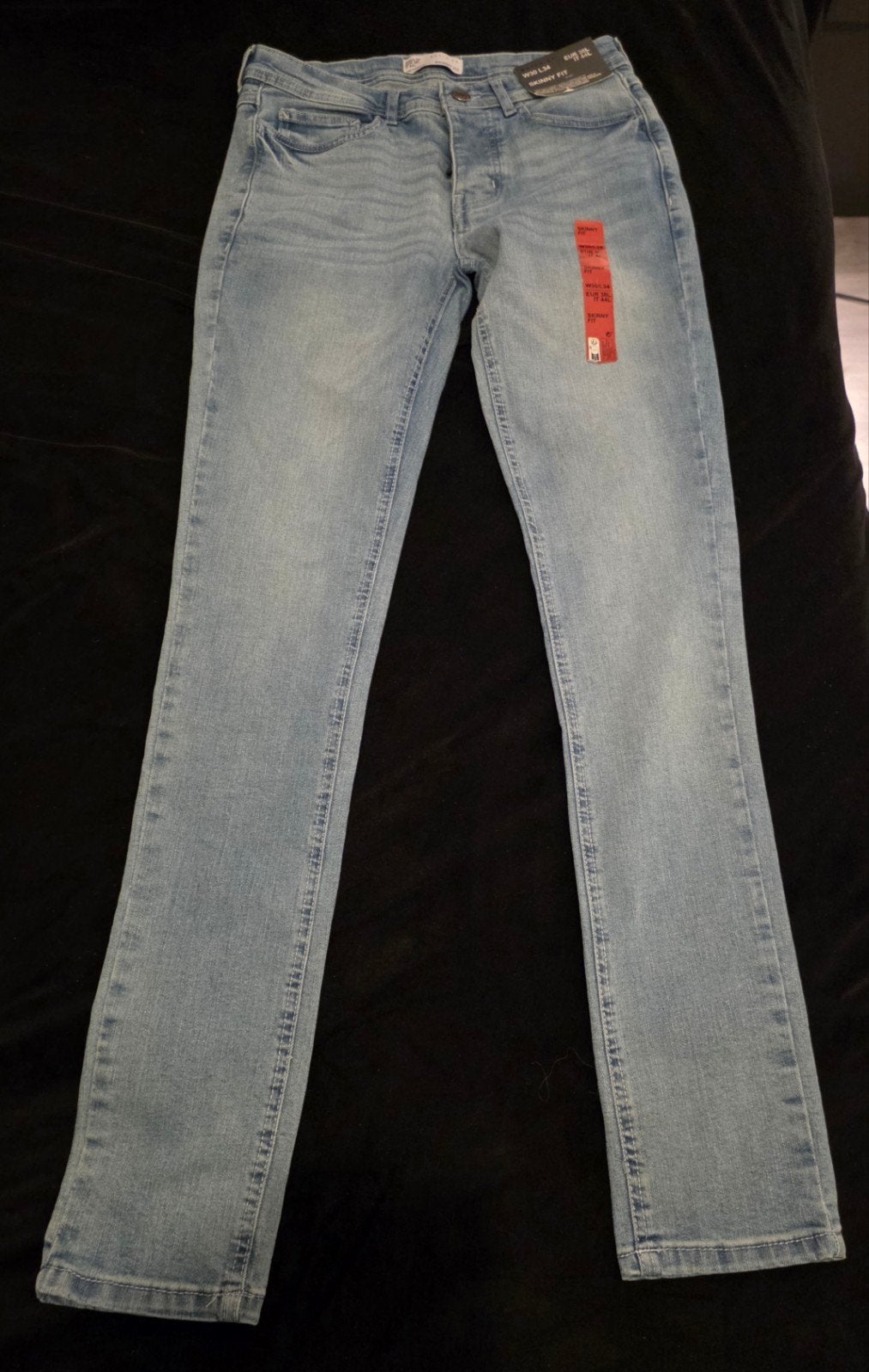 Splinternieuwe spijkerbroek merk Denim Co. Skinny Fit Heren, Kleding | Heren, Blauw, Nieuw, W32 (confectie 46) of kleiner, Ophalen of Verzenden
