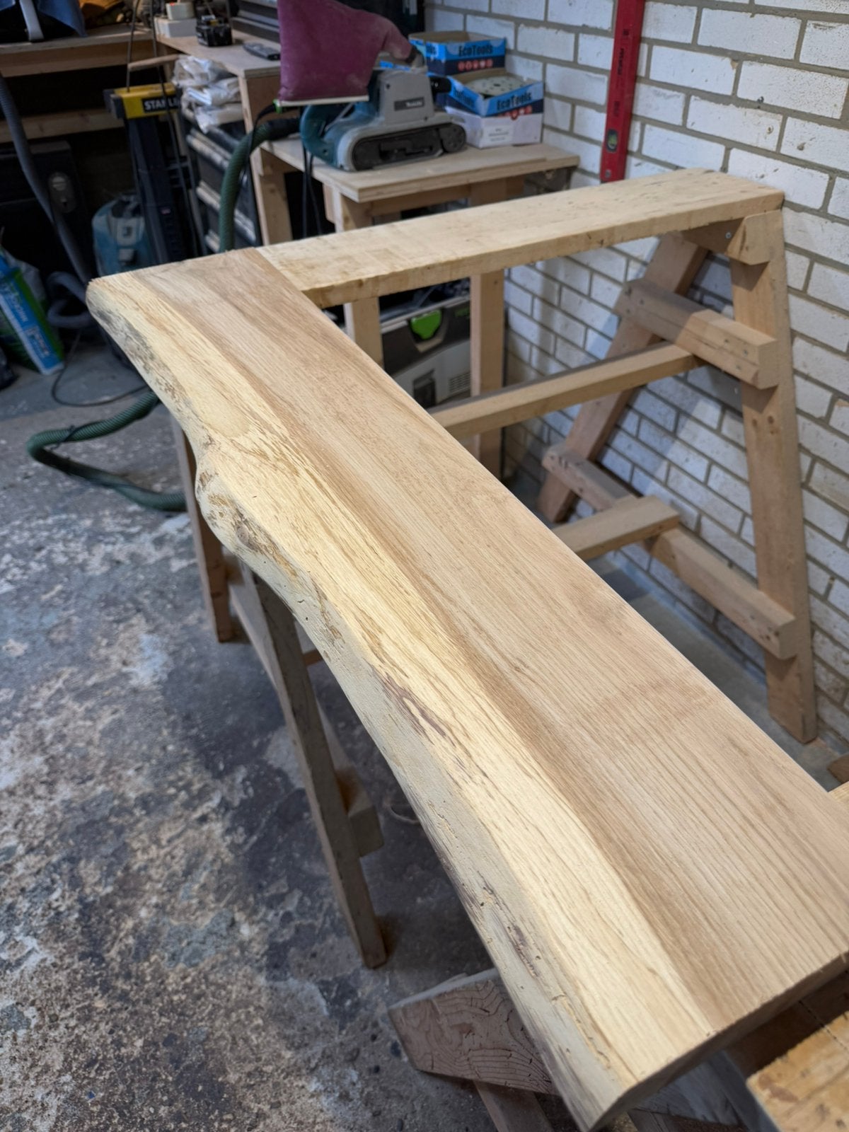 Mooie eiken wandplank - evt met blinde ophanging, Ophalen of Verzenden, Nieuw