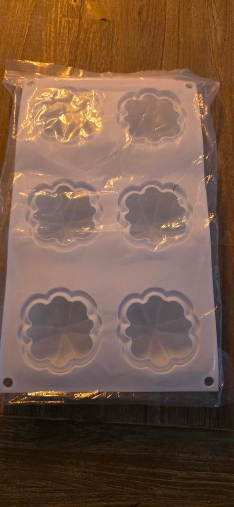 Nieuw: 6-Holige 3D Wolken Moussevorm - Siliconen Bakvorm, Ophalen, Nieuw, Taarten, Bakvorm