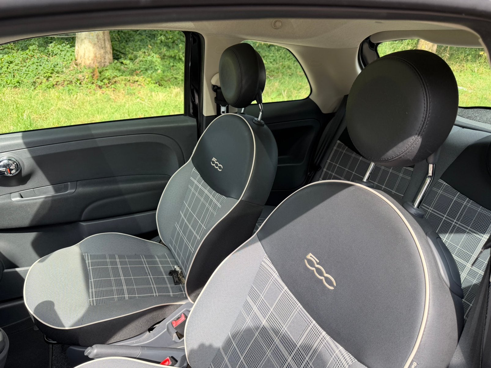 Fiat 500 1.2 Lounge prachtige staat!, Voorwielaandrijving, Stof, Multifunctioneel stuurwiel, 1242 cc
